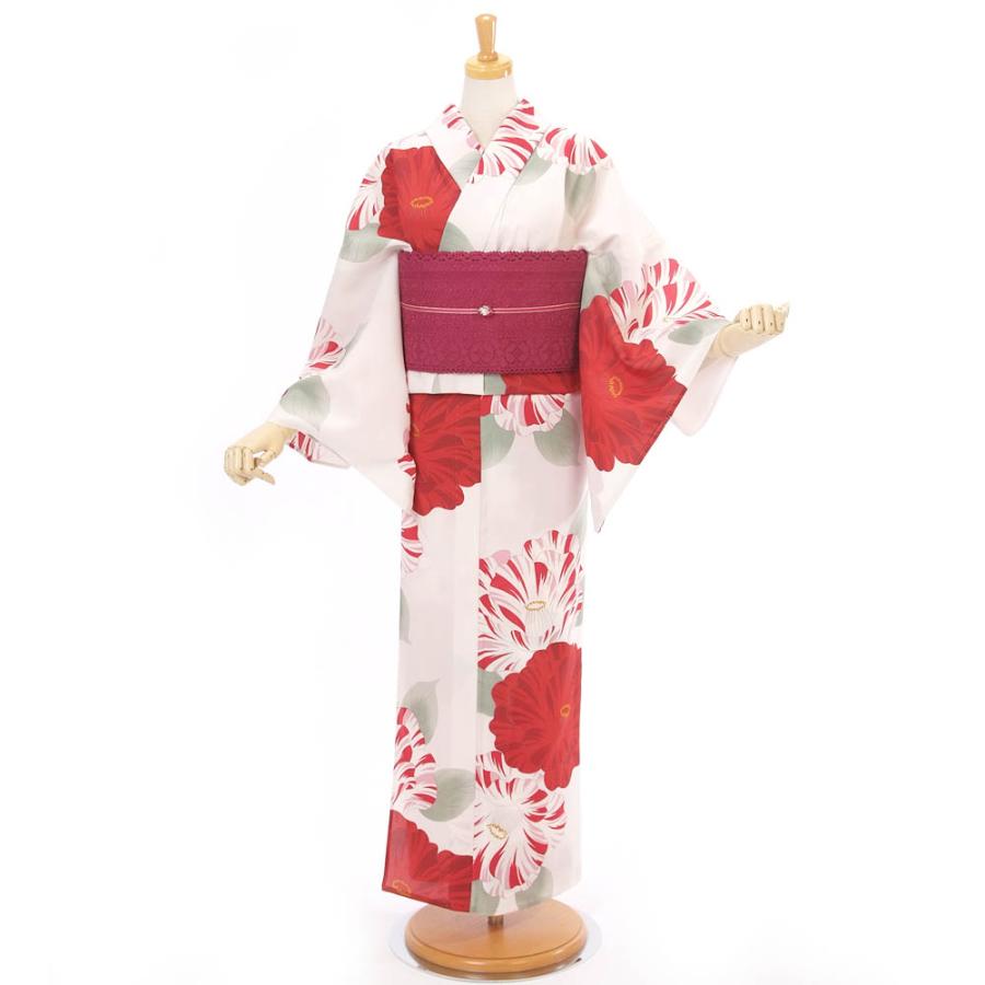 撫松庵　浴衣　セオアルファ　Sサイズ 浴衣 レディース 撫松庵 ブランド 単品 東レ セオ アルファ さらっと