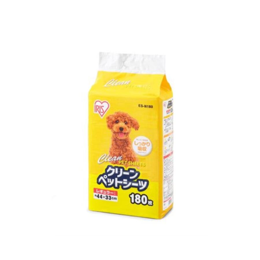 まとめ売り】アイリスオーヤマ クリーンペットシーツ レギュラー 180枚 
