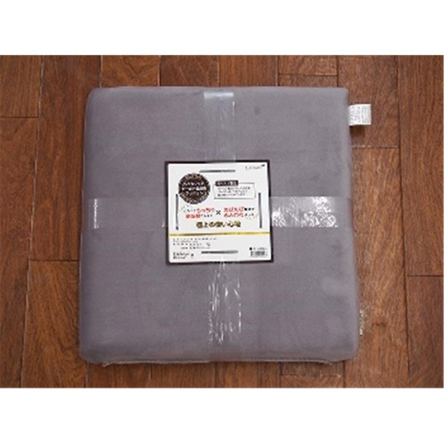 キョーエー もっちリッチ モールド低反発クッションGY 40×40×4.5cm