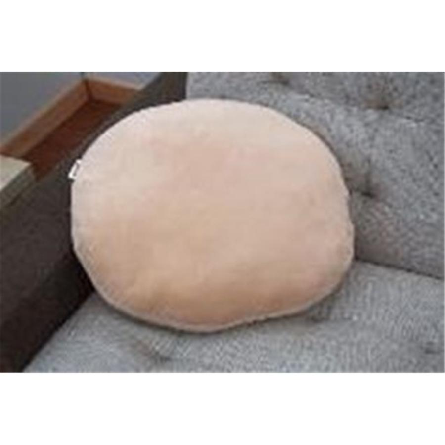 キョーエー のびリッチもちもちフロアクッションBE 直径40×5cm