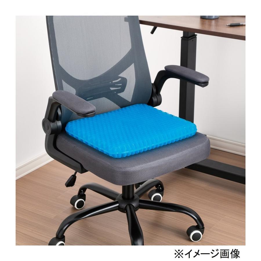 武田コーポレーション 極厚ハニカムゲルクッション スクエア ブルー