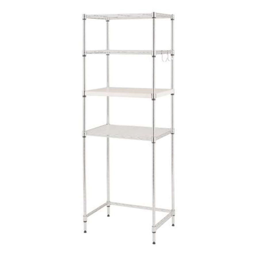 DOSHISHA（ドウシシャ） ゴミ箱上ラック 4段 幅54.5×奥行39.5×高さ