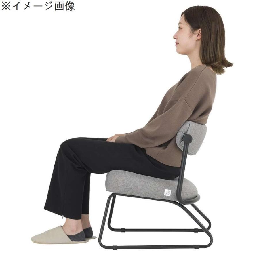 ドウシシャ ノセルチェア コンパクト ダークブラウン [イス 疲れにくい 体圧 分散 椅子] RE-AC DBR｜yamakishi｜02