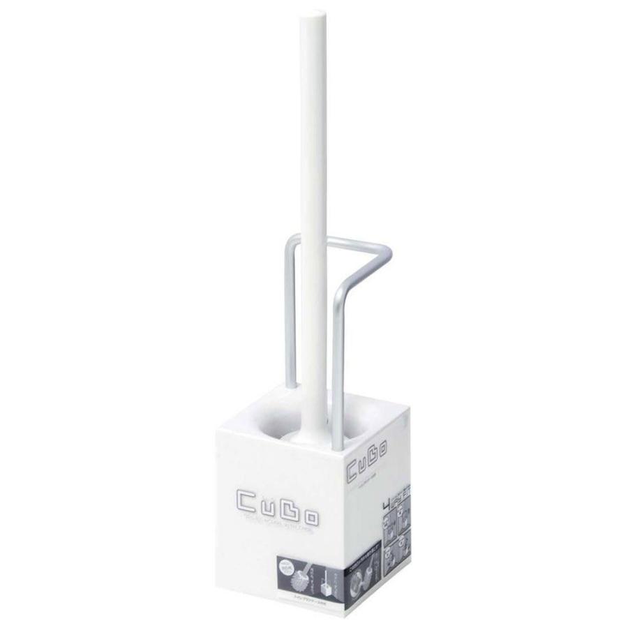 オーエ キューボ トイレブラシ ケース付き ホワイト ホームセンターヤマキシyahoo 店 通販 Paypayモール