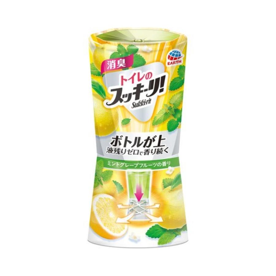 アース製薬 トイレのスッキーリ！Sukki-ri! ミントグレープフルーツの