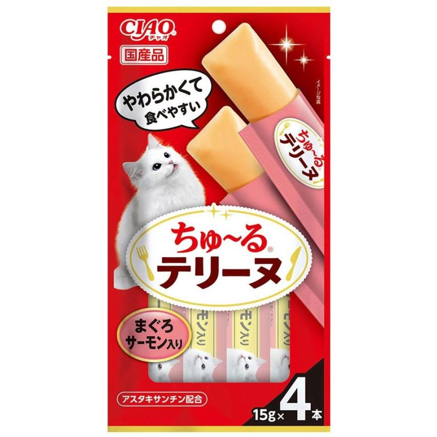 いなばペットフード CIAO(チャオ) ちゅ〜るテリーヌ まぐろ サーモン