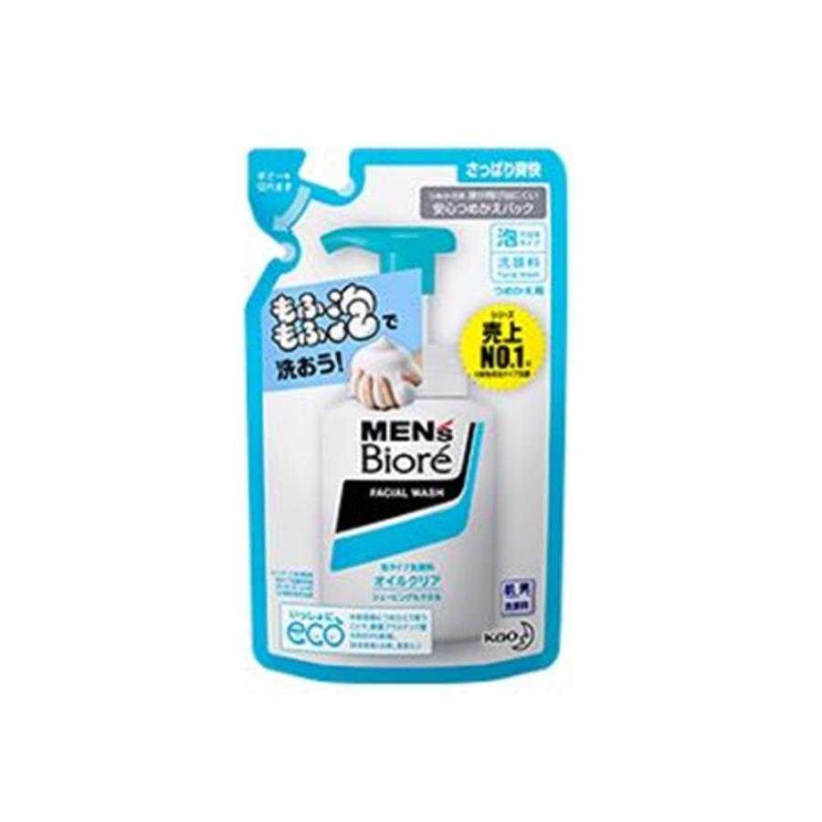 花王 メンズビオレ 泡タイプオイルクリア洗顔 つめかえ用 130ml ヤマキシpaypayモール店 通販 Paypayモール