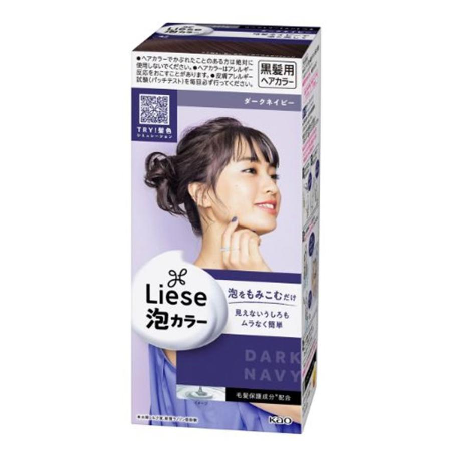 花王 リーゼ 泡カラー 黒髪用ヘアカラー ダークネイビー 医薬部外品 ヤマキシpaypayモール店 通販 Paypayモール