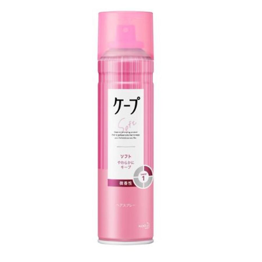 ケープ 花王 ソフト 微香性 [ヘアスプレー ハネ 広がり 抑える] 180g