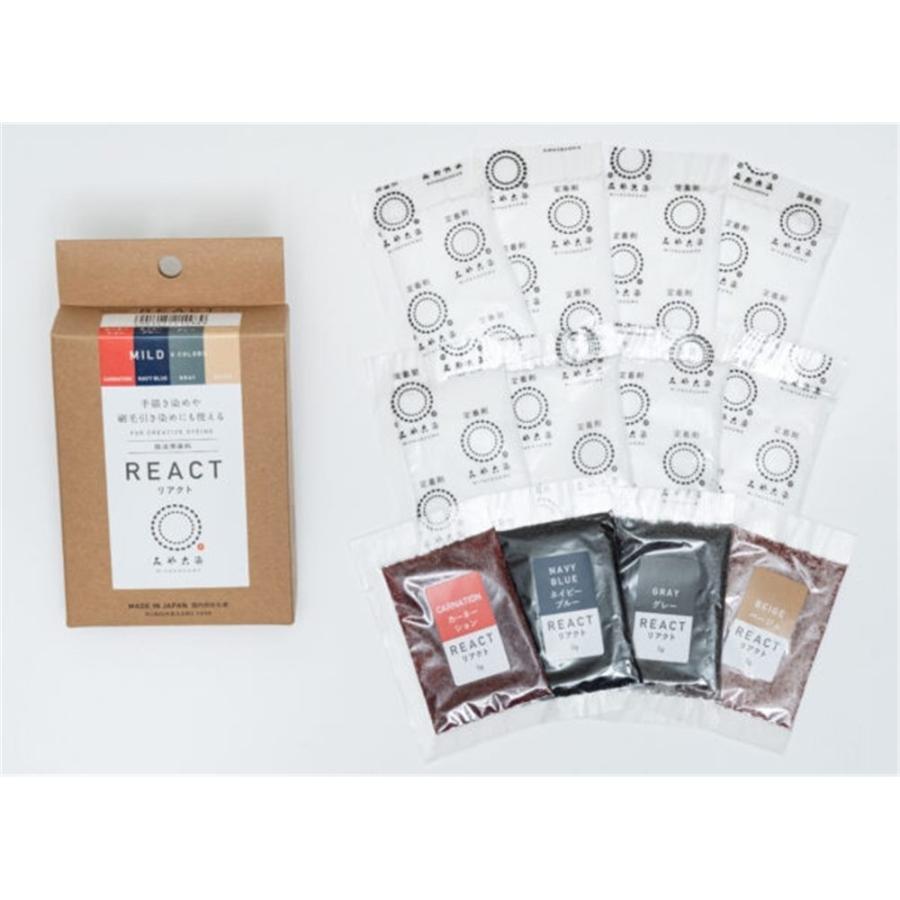 楽天1位 桂屋ファイングッズ 技法用染料 リアクト 4色セット みやこ染 浸し染め 手描き染め タイダイ染め 綿 麻 レーヨン 植物繊維用 Mild1 044円 Whitesforracialequity Org