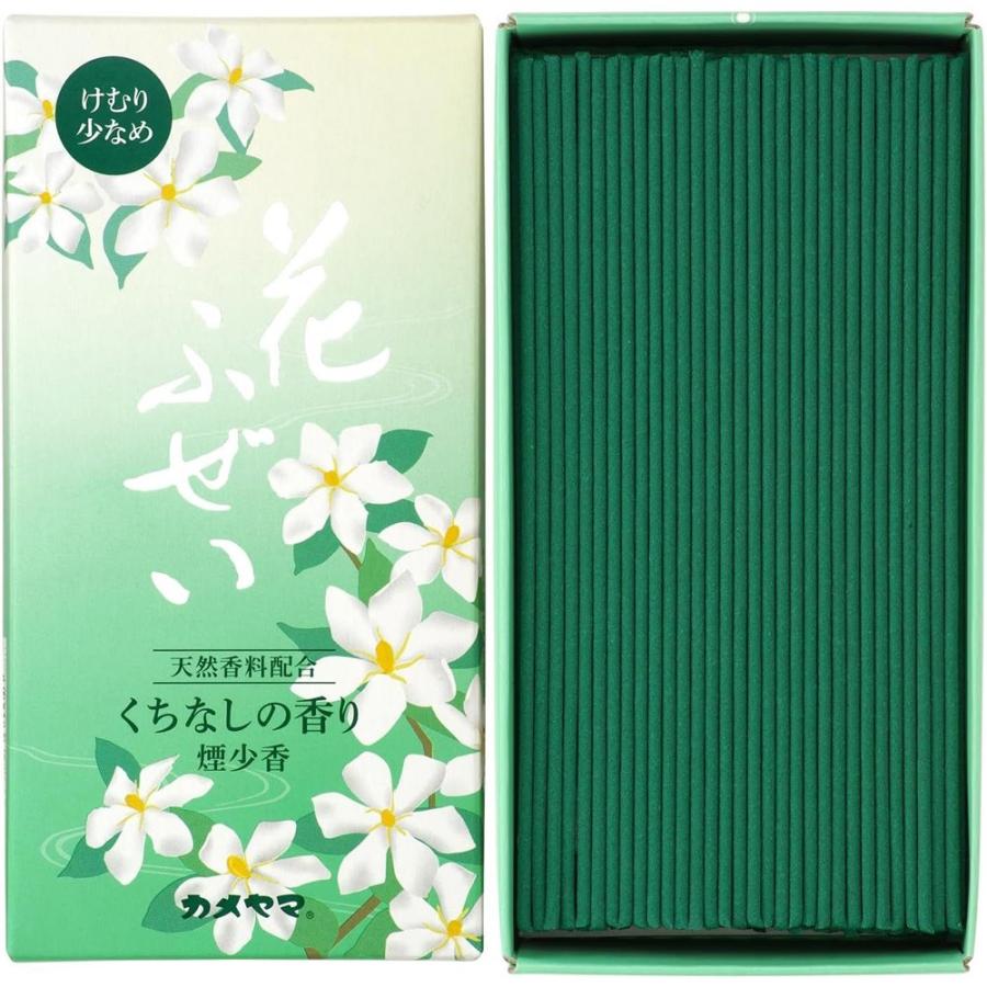 カメヤマ 花ふぜい くちなしの香り 煙少香 [お線香 神仏用 煙少ない お