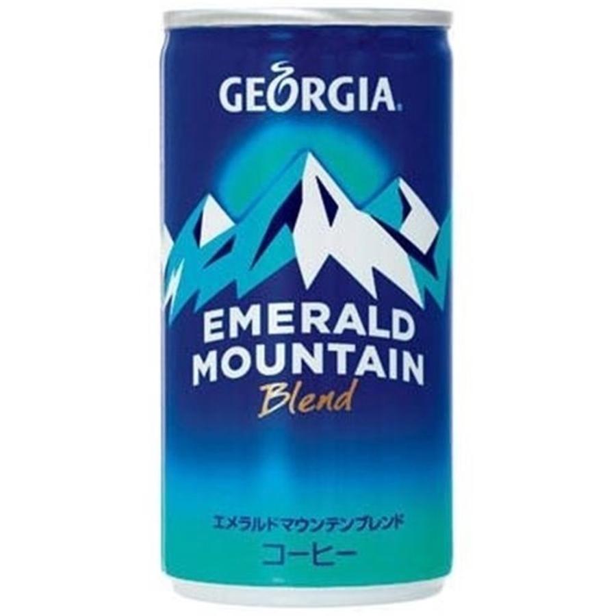 コカコーラ ジョージア エメラルドマウンテン 4ケース　賞味期限最新 ジョージア 【ケース売り】コカ・コーラ エメラルドマウンテン 190g×30