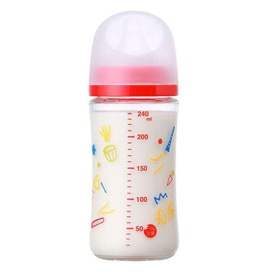 ピジョン 母乳実感 哺乳びん 耐熱ガラス製 240ml [哺乳瓶 赤ちゃん