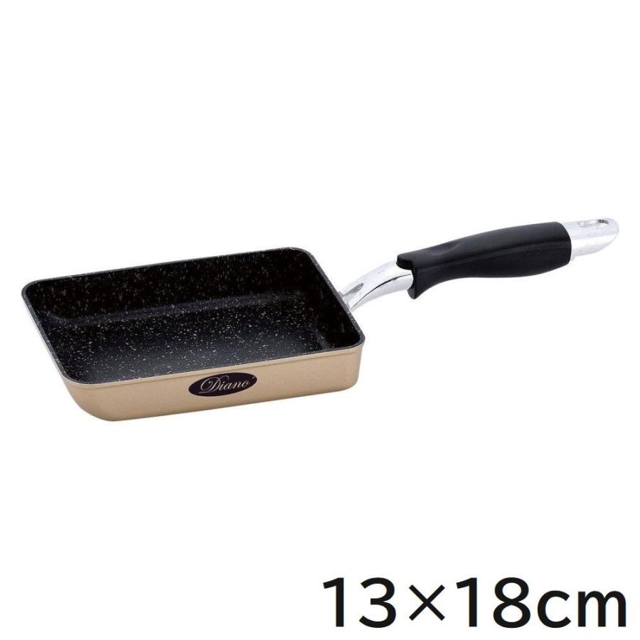 和平フレイズ ディアーノ【IH対応】マーブル 玉子焼 (13×18cm) [調理