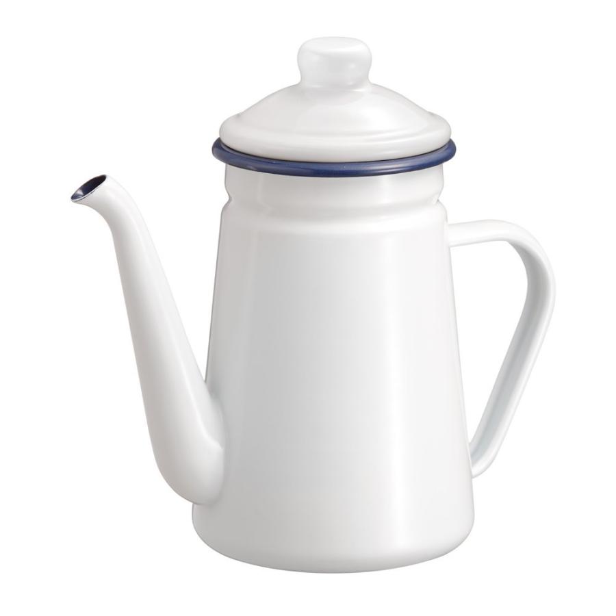 1833:最終価格♥イマン好き!　麗しのビビアン　コーヒーポットL　新品未使用 和平フレイズ カフェブラン ホーローコーヒーポット 1.1L RB-1925 爆買