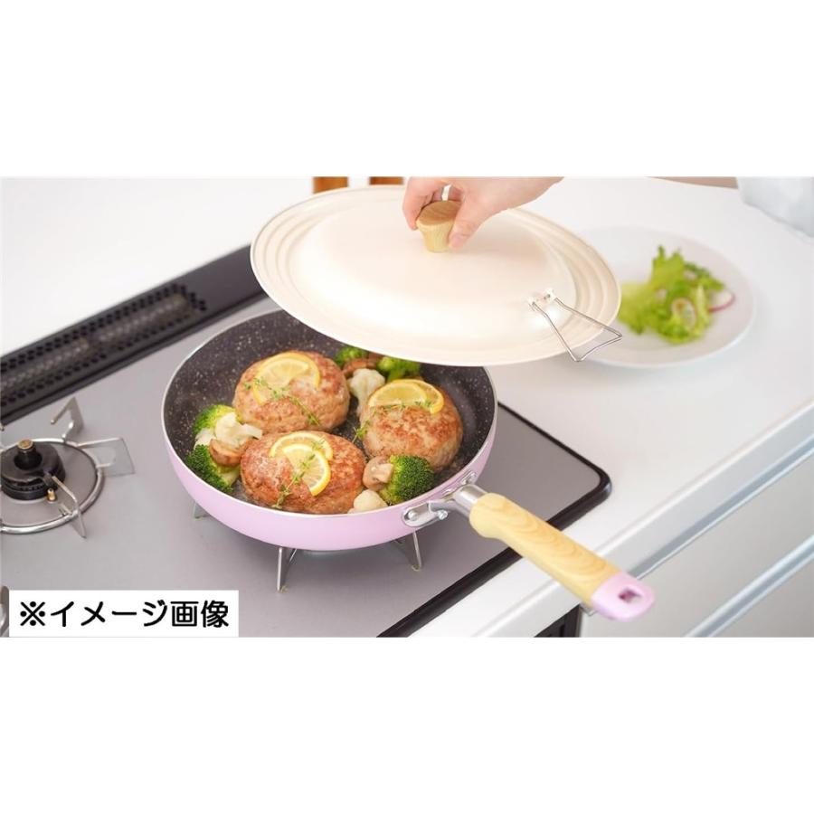和平フレイズ チェロレ IH対応 フライパン ピンク 20cm [キッチン用品