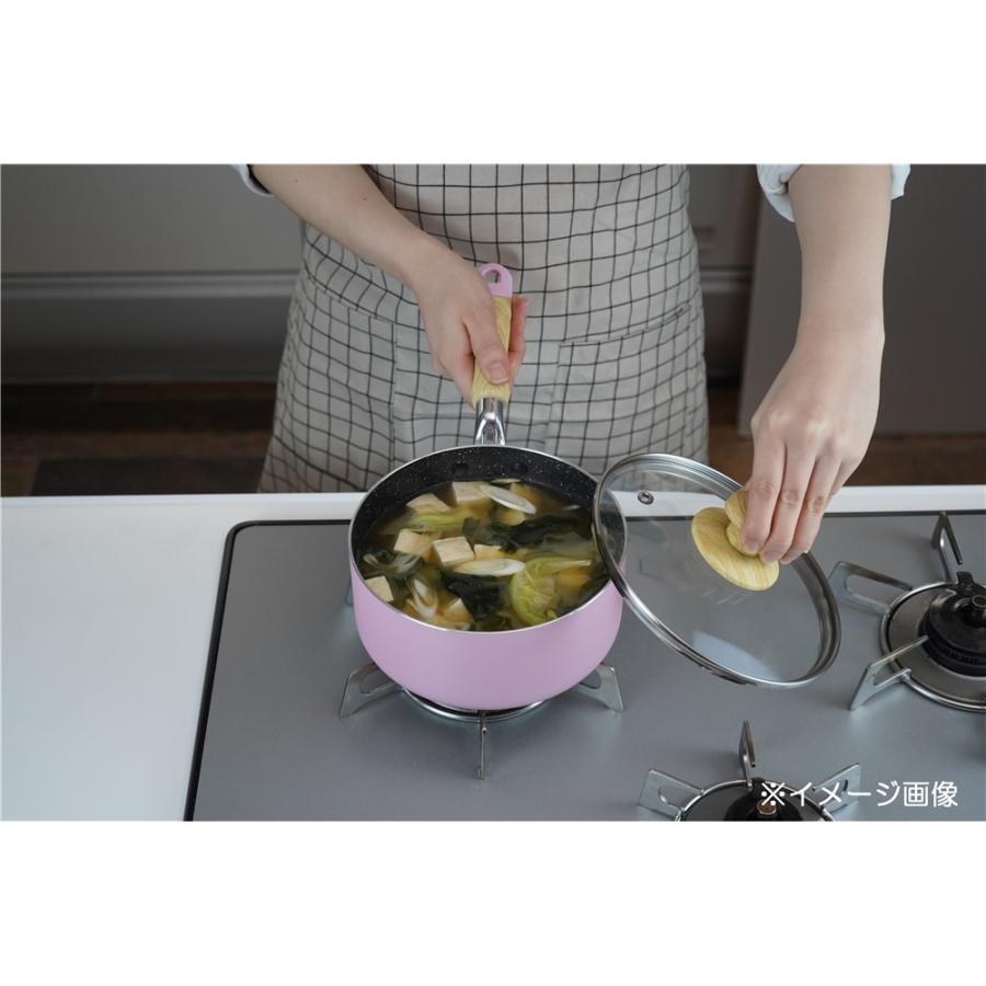 和平フレイズ チェロレ IH対応 片手鍋 ピンク 18cm [キッチン用品 料理
