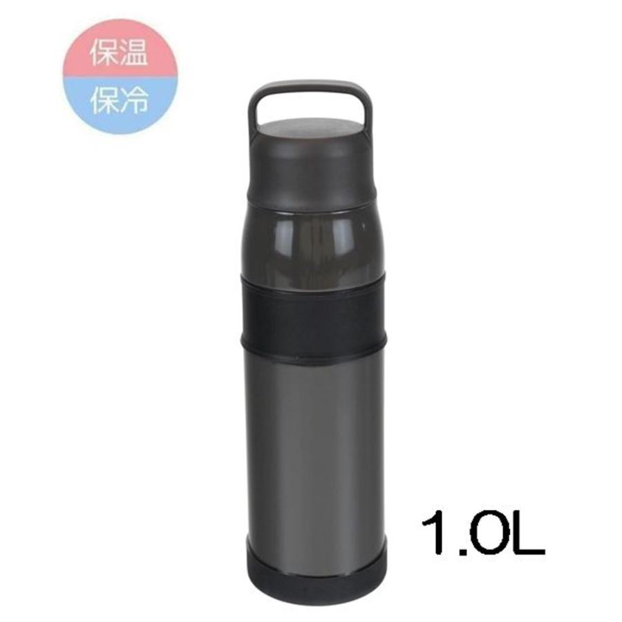 和平フレイズ フォルテック ハンドル付 スクリュー栓マグ 1.0L BK