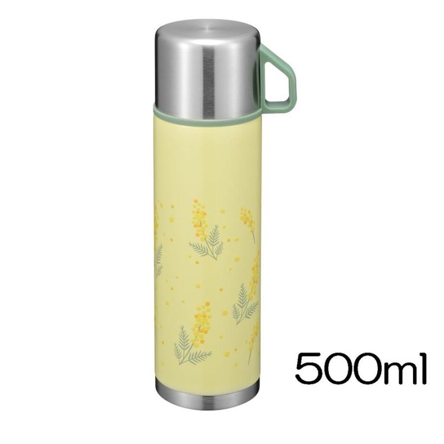 和平フレイズ レトル コップ付ボトル 500ml ミモザ [水筒 保温 保冷