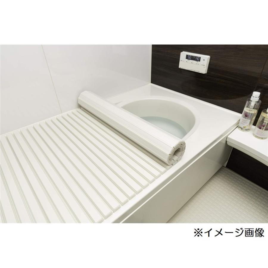 東プレ シャッター風呂ふた 【実寸サイズ:65×118.6cm】 WH(ホワイト