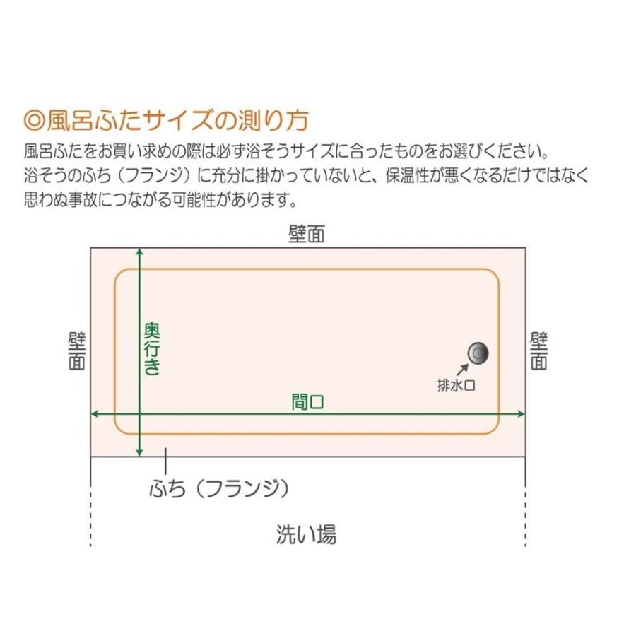 東プレ 冷めにくい風呂ふた ECOウォームneo 70×120cm用 3枚 [組み合わせ ふろ 蓋 フタ 防カビ 抗菌 軽量] U12 エッジカラー:グレー｜yamakishi｜02