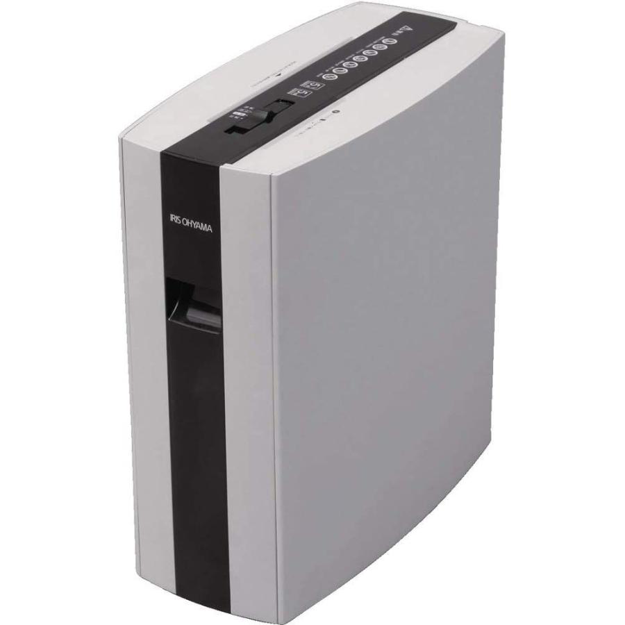 売り込み アイリスオーヤマ 国内送料無料 細密シュレッダー CD DVD PS5HMSD ホワイト カード対応