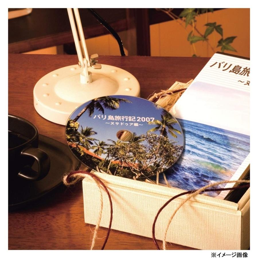 エーワン（A-one） CD/DVDラベルシール［インクジェット］強粘着タイプ
