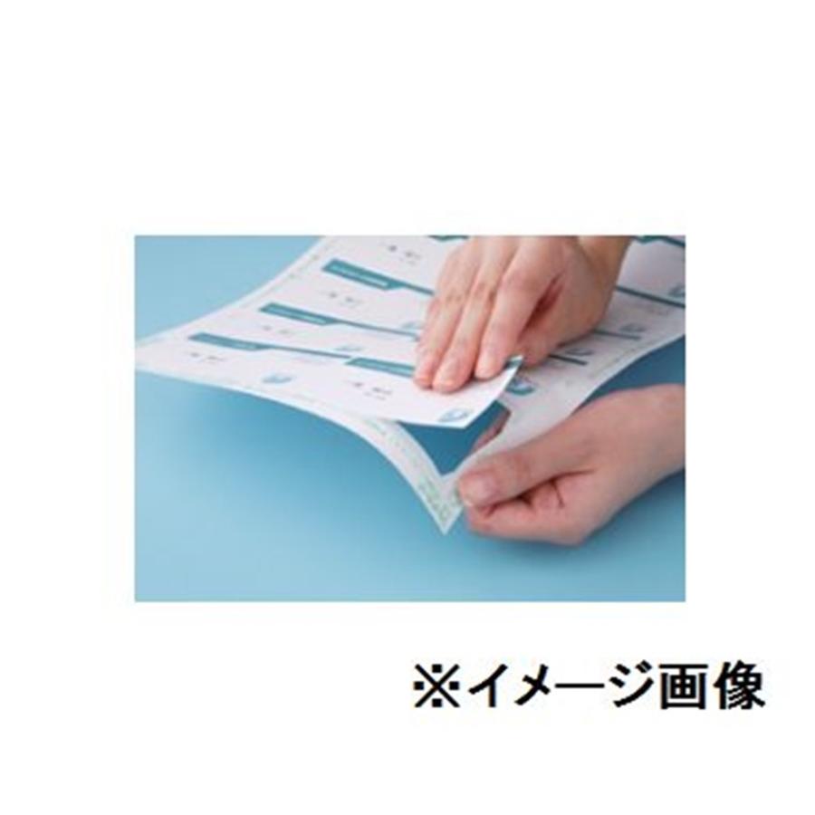 エーワン（A-one） マルチカード 各種プリンタ兼用紙 両面クリアエッジ