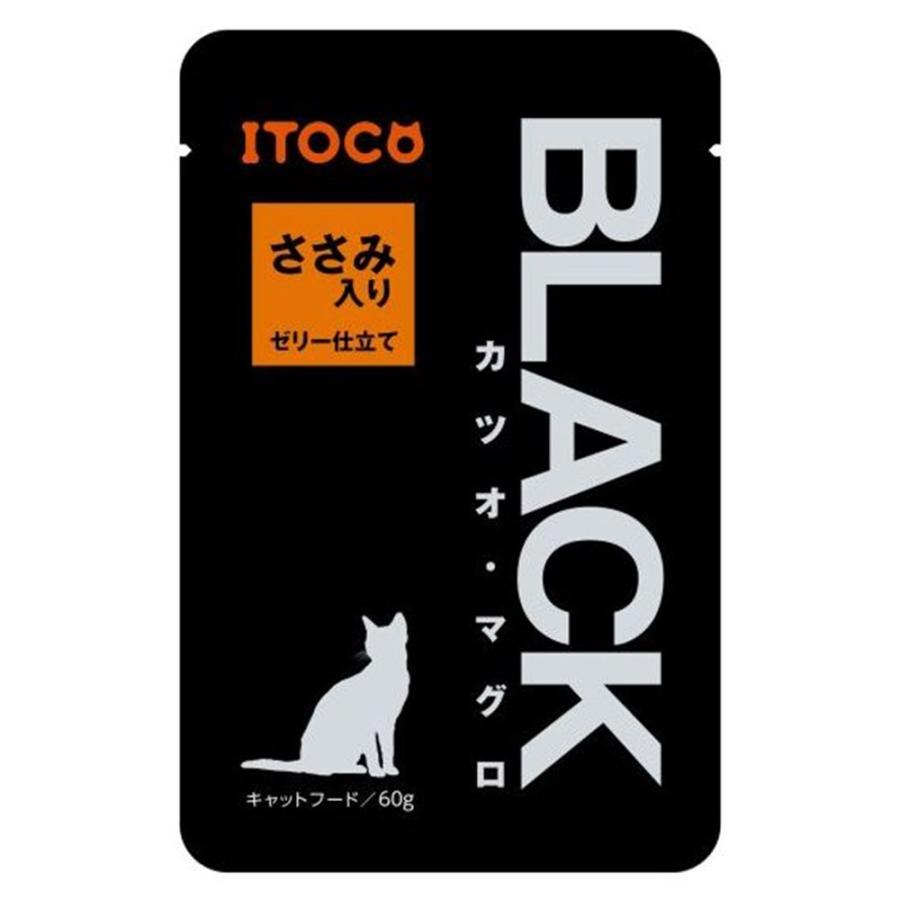 イトウ＆カンパニー BLACK カツオ・マグロ ささみ入り ゼリー仕立て