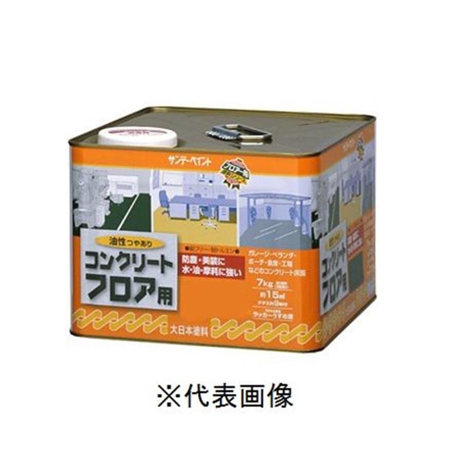 サンデーペイント 油性コンクリートフロア用（緑） 【14kg】 爆買