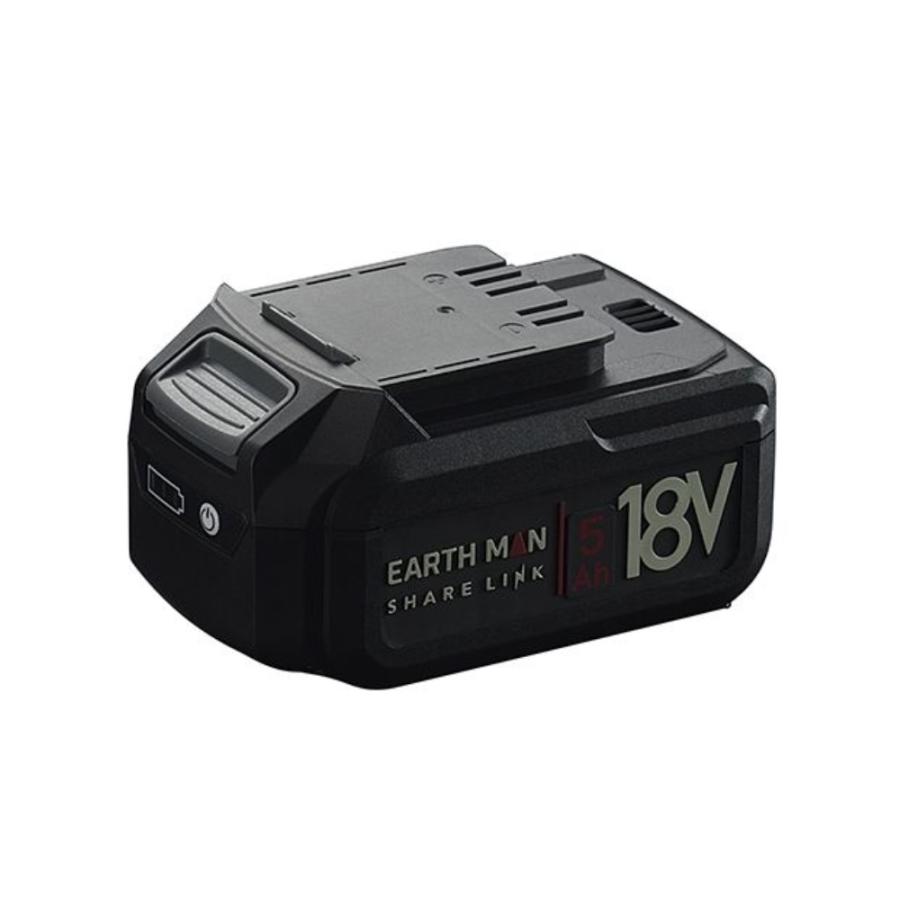 高儀 EARTH MAN SHARE LINK 18V専用バッテリーパック 5.0Ah[電動工具 専用電源 充電池] SL-185BP-A｜yamakishi｜02