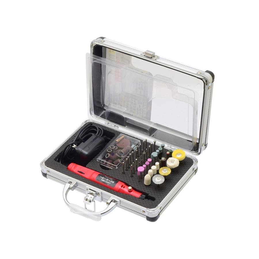 高儀 EARTH MAN ホビールーターセット 86pcs[電動工具 研磨 細工] HRT