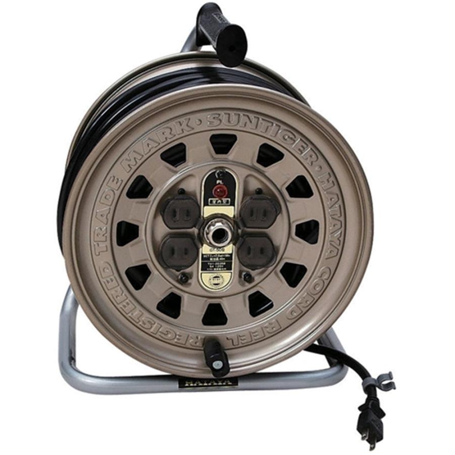 HATAYA ハタヤリミテッド コードリール 15A×50m GT-50