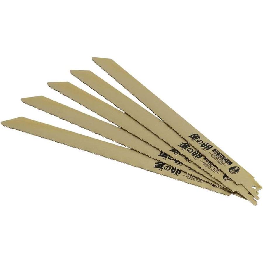 レヂトン 金の卵ブレード 全長250mm 5枚入 [セーバーソー レジプロソー  