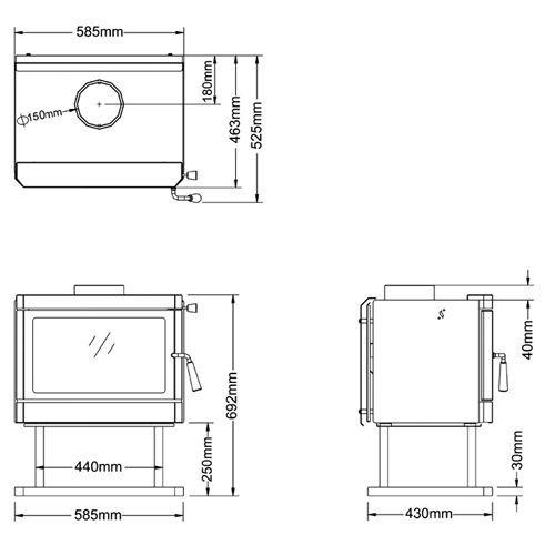 ホンマ製作所 HONMA 高級鋼板製薪ストーブ バルカン vulcan 【北海道