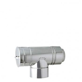 HONMA ホンマ製作所 二重ステンレス T曲≪ハゼ折り煙突（二重）/煙突