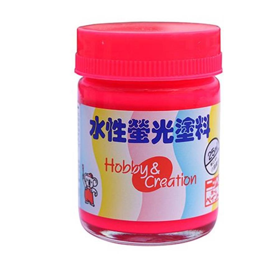ニッペホームプロダクツ 水性蛍光塗料 ピンク [水性塗料 工作 ホビー