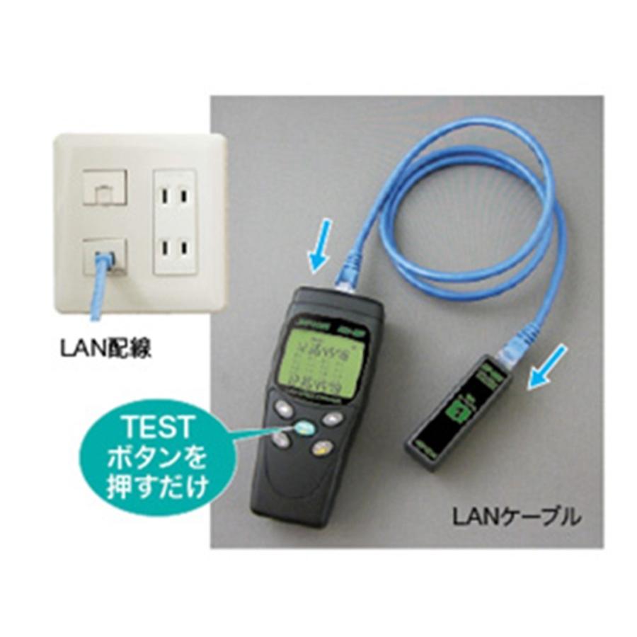 デンサン LANケーブルチェッカー LEC-401 爆買_1