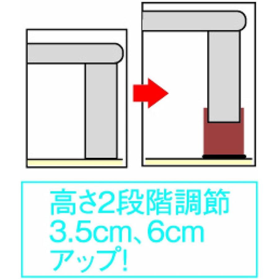 石丸 こたつ継足 NEWハイヒールワイド [テーブル こたつ 高さ 調節] H-651｜yamakishi｜03