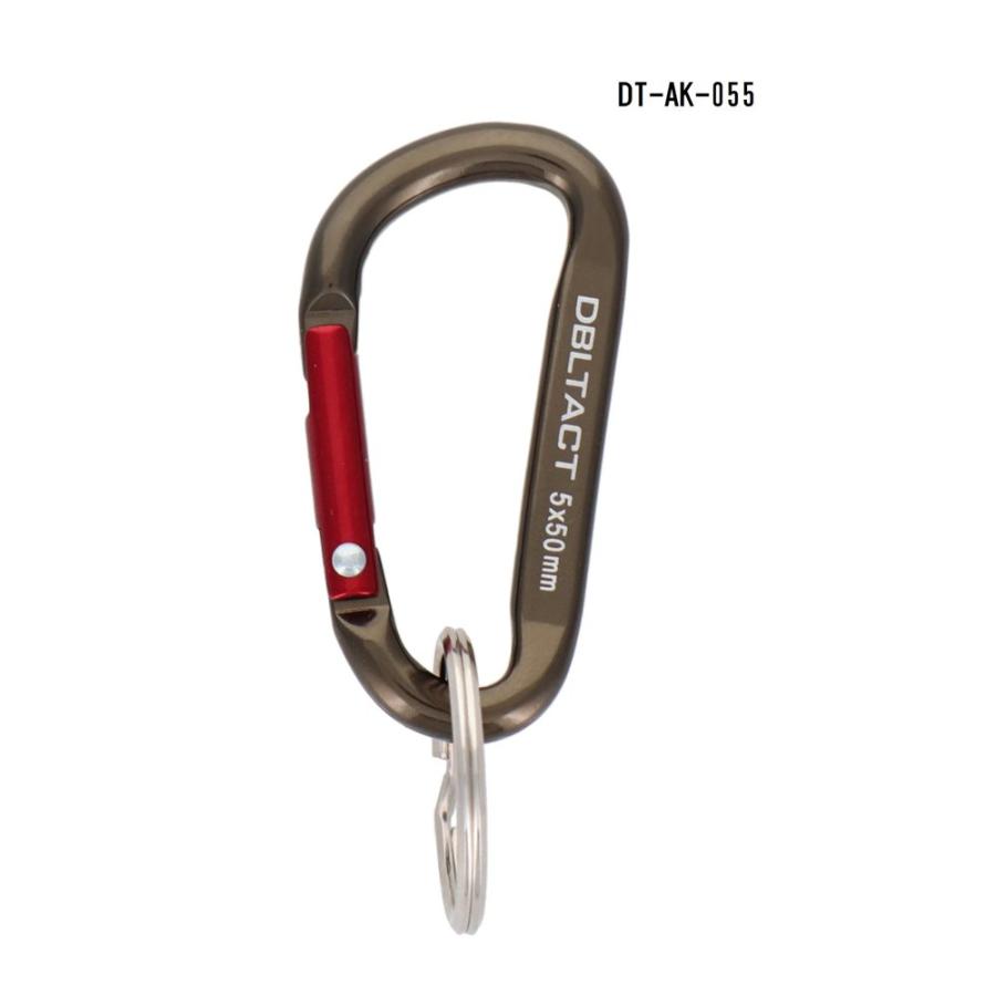 DBLTACT(ダブルタクト) アルミカラビナ スタンダードタイプ φ5mm