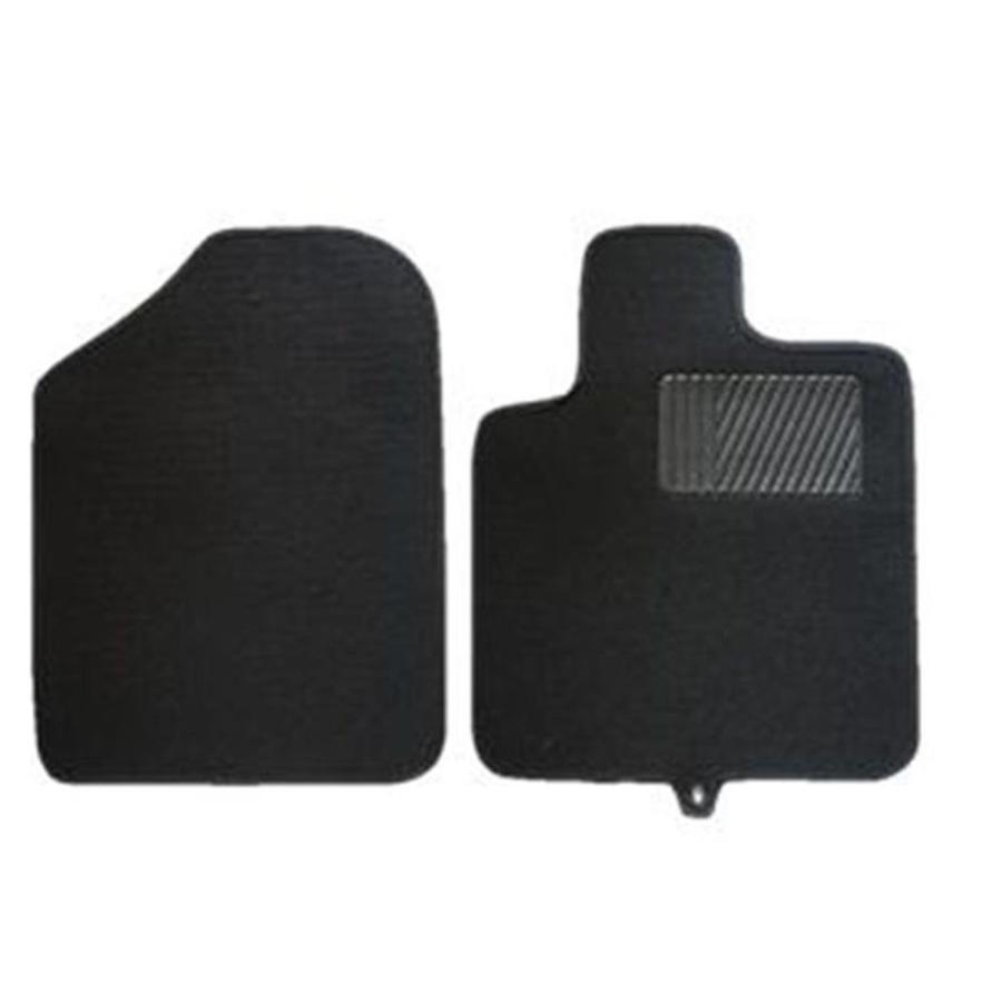 未来科学 パンチフロントマットセット [車用品] PC-87433 ブラック