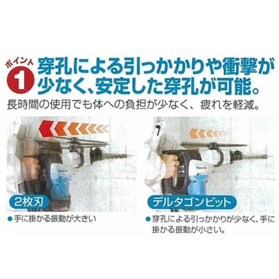 ミヤナガ デルタゴンビットSDSネジ [先端工具 穴あけ作業 ハンマー 