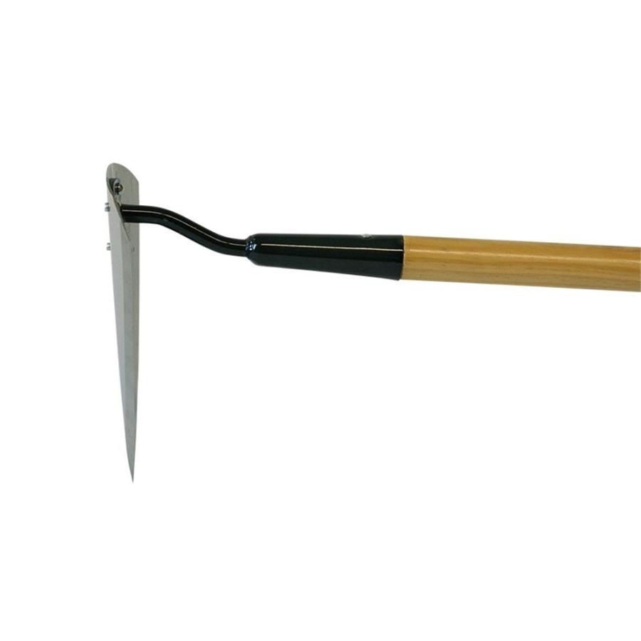 浅香工業 金象印 ステンレス 三角ホー 刃先240mm 柄1350mm [草削り