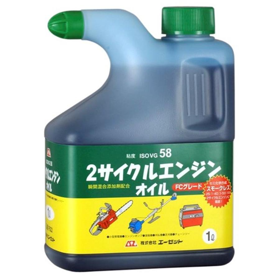 エーゼット AZ A-Z FC2サイクルエンジンオイル(スモークレス) 1L エーゼット AZ A-Z FC2サイクルエンジンオイル(スモークレス) 1L