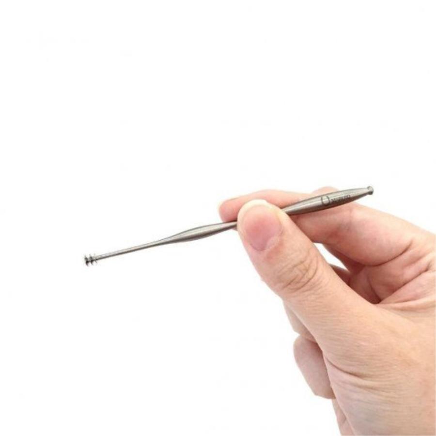 耳かき マルト 純チタン耳かき [ツボ押し付 金属アレルギーOK] EP-901