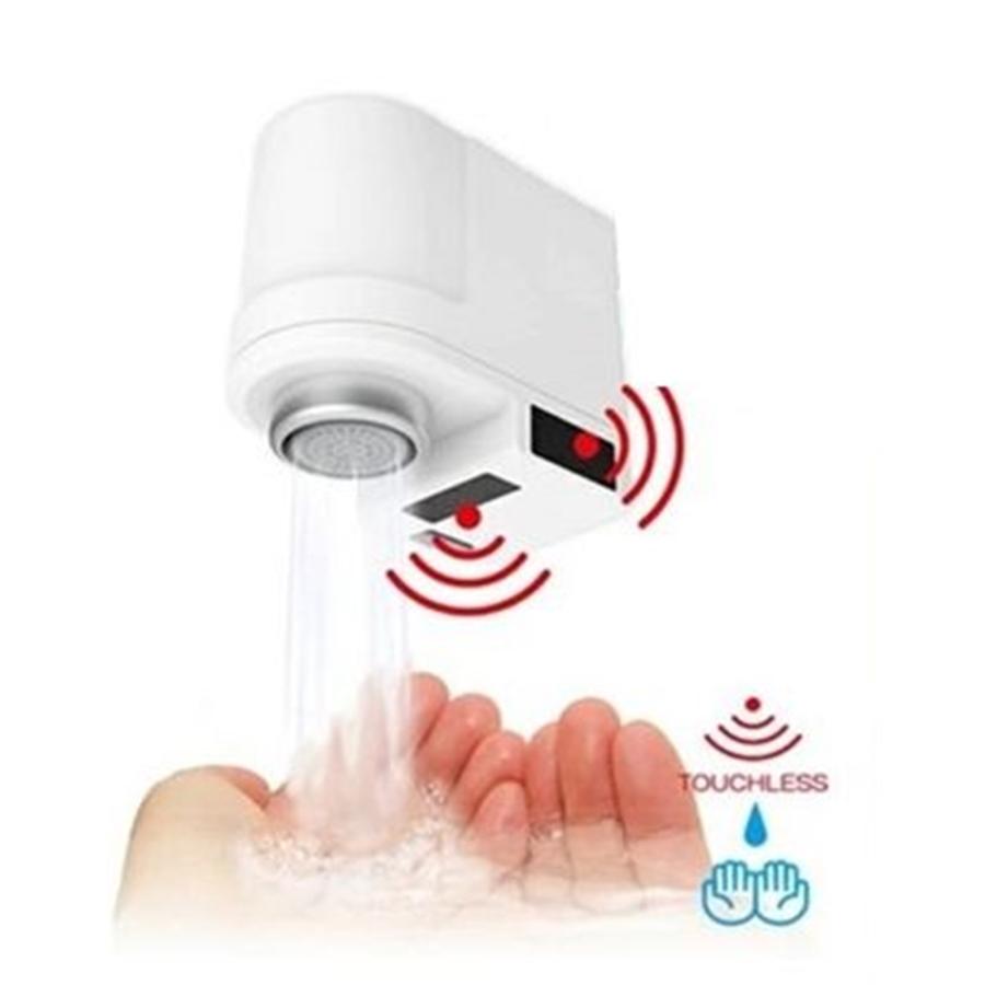 FUJI LIFE タッチレス水栓 USB充電式 センサー式 [清潔 節水 感染予防