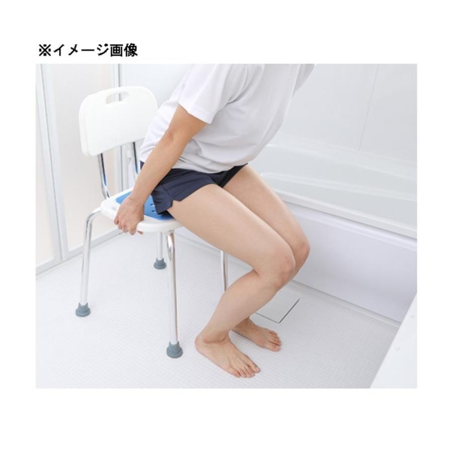 アイリスオーヤマ シャワーチェア ハイタイプ 背もたれ付 [風呂 椅子