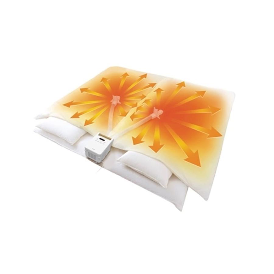 アイリスオーヤマ カラリエ ふとん乾燥機ツインノズル [布団乾燥 2台