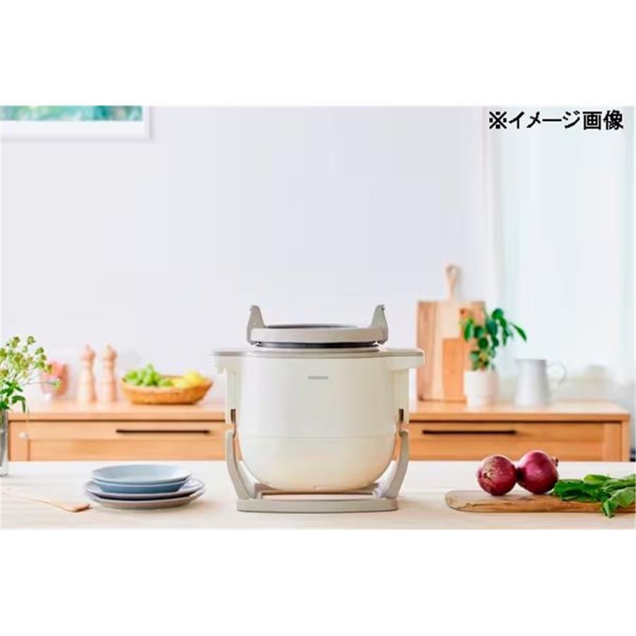 アイリスオーヤマ 自動かくはん式調理機 CHEF DRUM アイボリー アイリスオーヤマ 自動かくはん式調理機 CHEF DRUM アイボリー