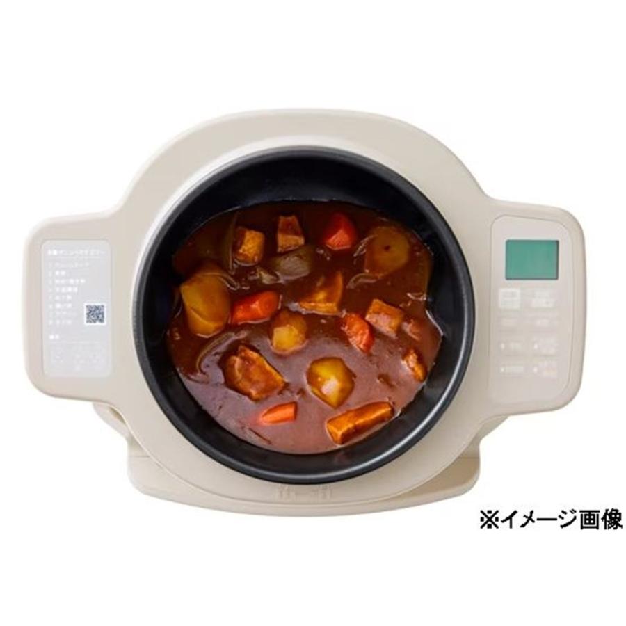 アイリスオーヤマ 自動かくはん式調理機 CHEF DRUM アイボリー アイリスオーヤマ 自動かくはん式調理機 CHEF DRUM アイボリー